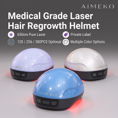 AIMEKO Laser Hair Growth Device Professional Laser Hair Growth Solution For Wearable Scalp Care Applications