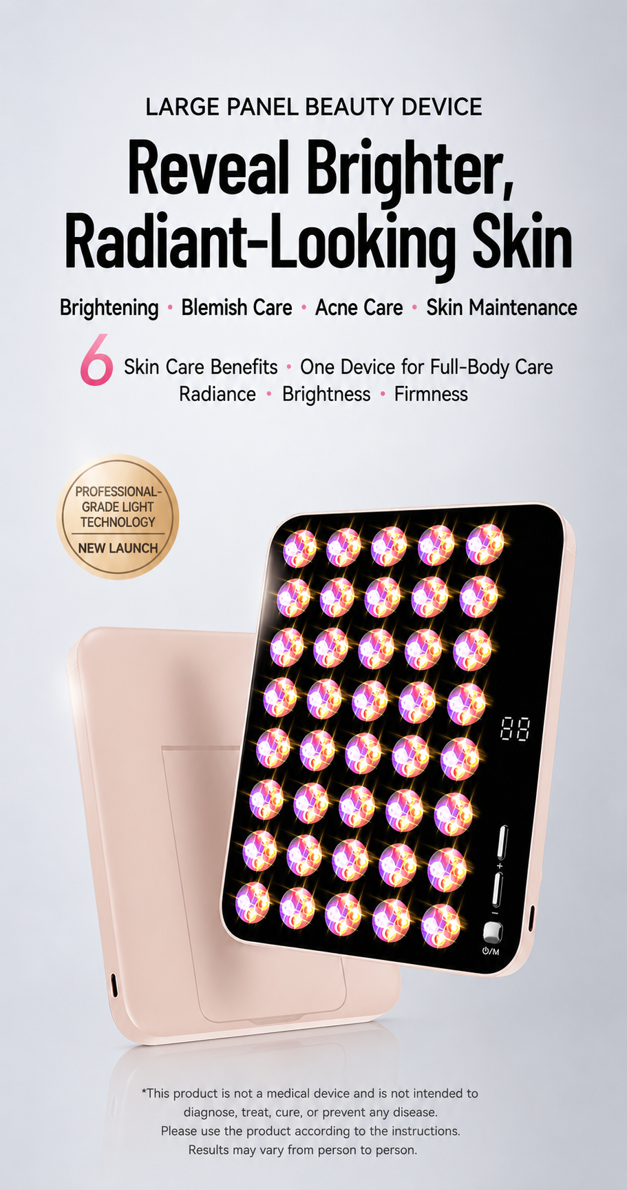 AIMEKO LED Facial Phototherapy Panel | LED Phototherapy Skincare Device Manufacturer