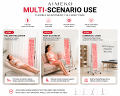 AIMEKO Standing LED Light Therapy Panel
