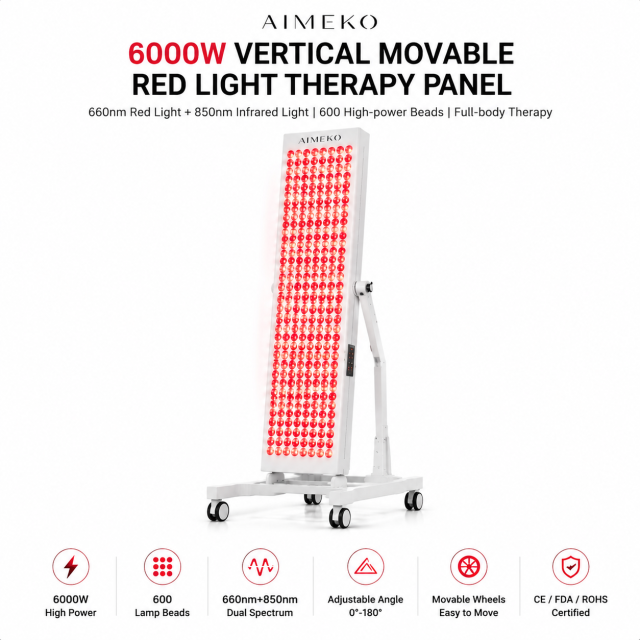 AIMEKO Standing LED Light Therapy Panel
