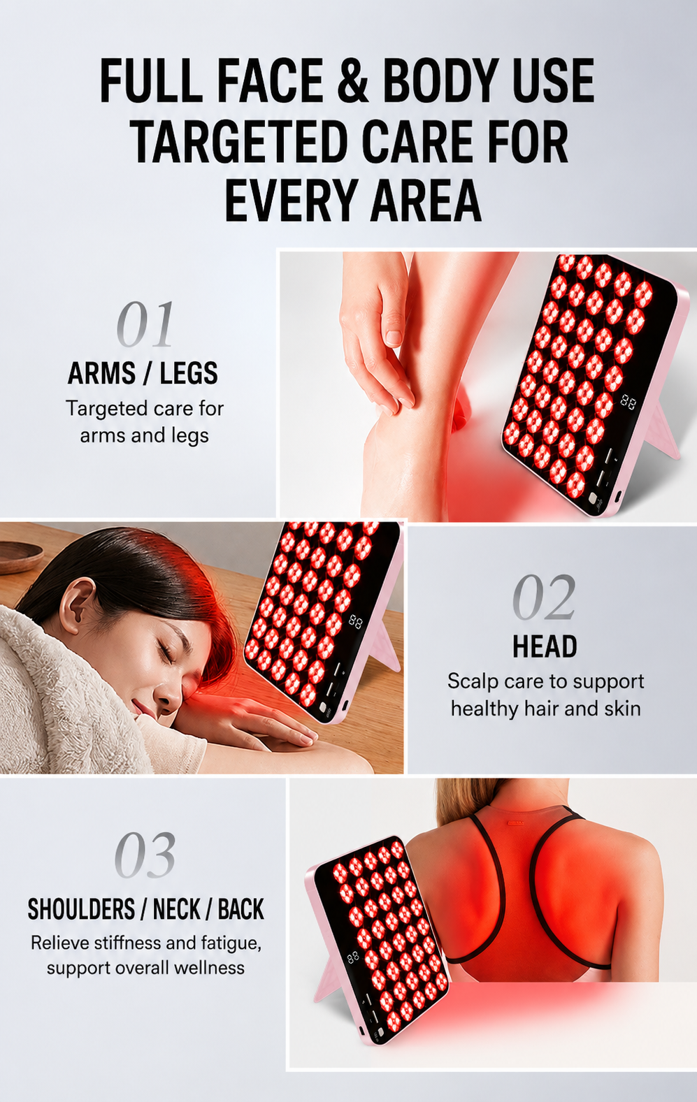 AIMEKO LED Facial Phototherapy Panel | LED Phototherapy Skincare Device Manufacturer