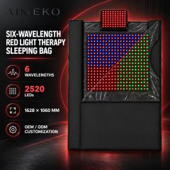 Full Body Red Light Therapy Sleeping Bag Manufacturer | AIMEKO Multi-Wavelength LED Photobiomodulation Sleeping Bag