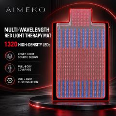 Full Body Red Light Therapy Mat Manufacturer | AIMEKO Multi-Wavelength LED Photobiomodulation Mat