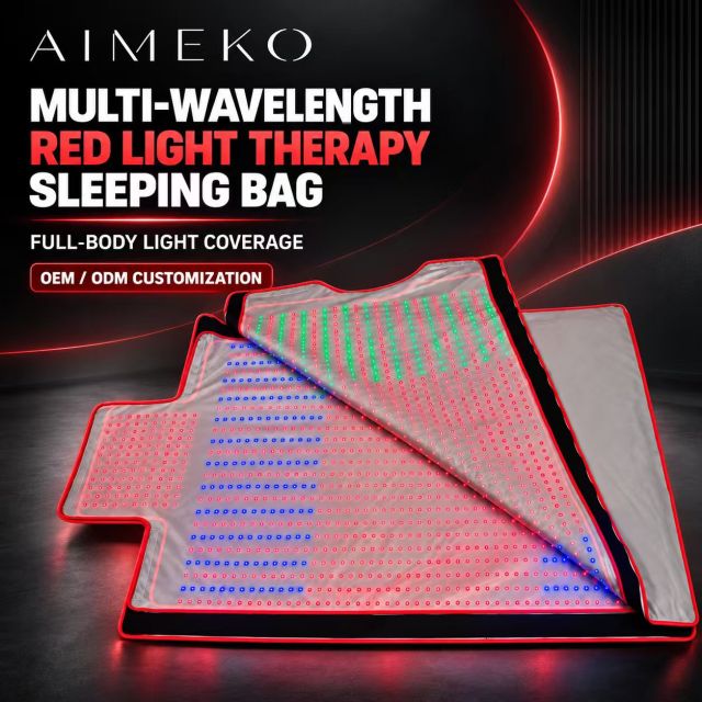 Full Body Red Light Therapy Sleeping Bag Manufacturer | AIMEKO Multi-Wavelength Photobiomodulation Sleeping Bag