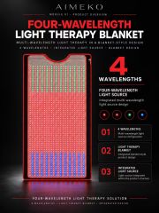 Full Body Red Light Therapy Blanket Manufacturer | AIMEKO Four-Wavelength Light Therapy Blanket