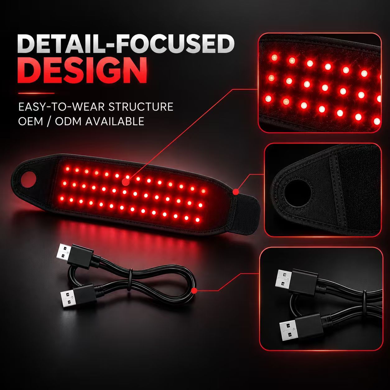 Red Light Therapy Wrist Wrap Manufacturer | AIMEKO Wearable Wellness Solution