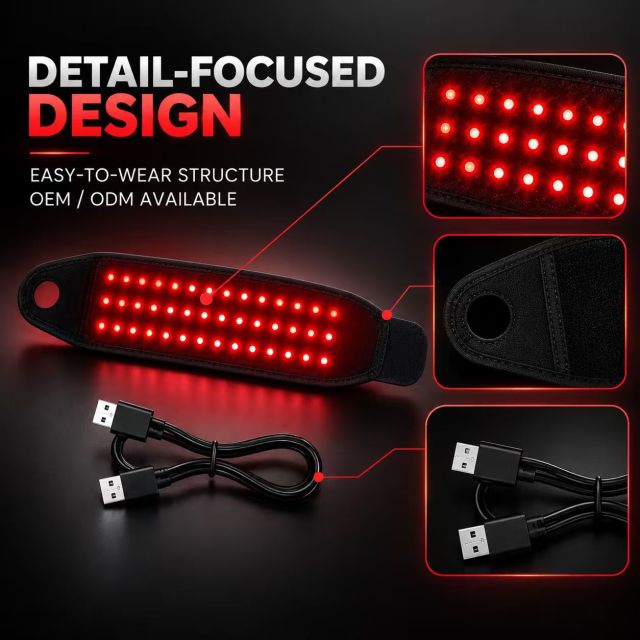 Red Light Therapy Wrist Wrap Manufacturer | AIMEKO Wearable Wellness Solution