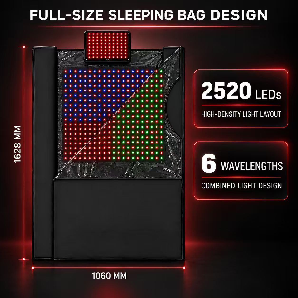 Full Body Red Light Therapy Sleeping Bag Manufacturer | AIMEKO Multi-Wavelength LED Photobiomodulation Sleeping Bag