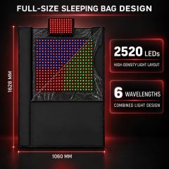 Full Body Red Light Therapy Sleeping Bag Manufacturer | AIMEKO Multi-Wavelength LED Photobiomodulation Sleeping Bag