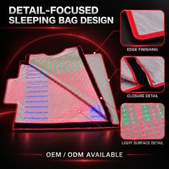 Full Body Red Light Therapy Sleeping Bag Manufacturer | AIMEKO Multi-Wavelength Photobiomodulation Sleeping Bag