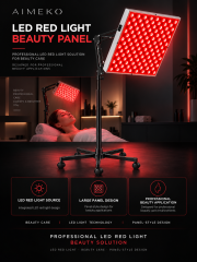 LED Red Light Beauty Panel Manufacturer | AIMEKO Professional Beauty Light Panel