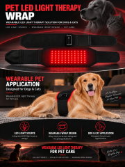 Pet Red Light Therapy Wrap Manufacturer | AIMEKO Wearable Pet Care Solution