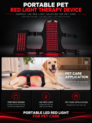 Portable Pet Red Light Therapy Device Manufacturer | AIMEKO Wearable LED Pet Care Solution