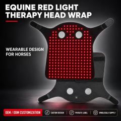 Equine Red Light Therapy Head Wrap Manufacturer | AIMEKO Wearable Horse Head Care Solution