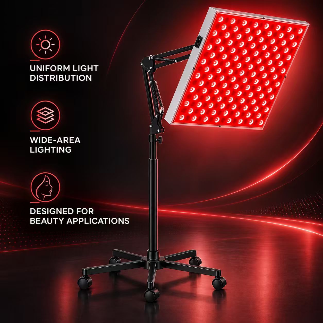 LED Red Light Beauty Panel Manufacturer | AIMEKO Professional Beauty Light Panel