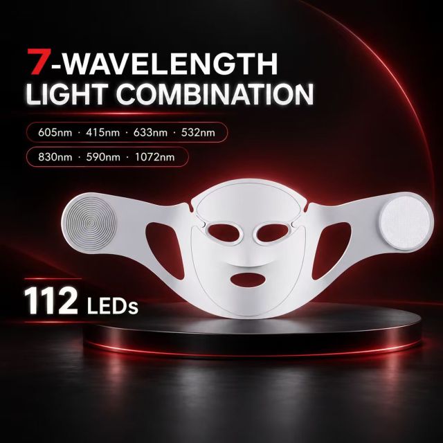 LED Light Therapy Face Mask Manufacturer | AIMEKO 7-Wavelength Photobiomodulation Mask