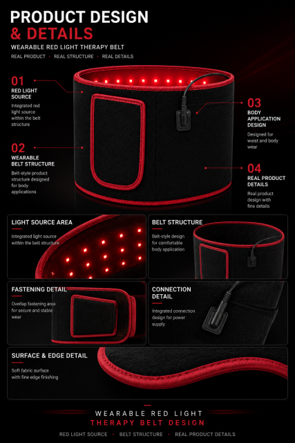 Red Light Therapy Belt Manufacturer | AIMEKO Wearable Body Care Solution