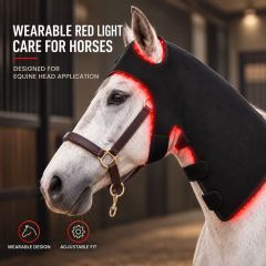 Equine Red Light Therapy Head Wrap Manufacturer | AIMEKO Wearable Horse Head Care Solution