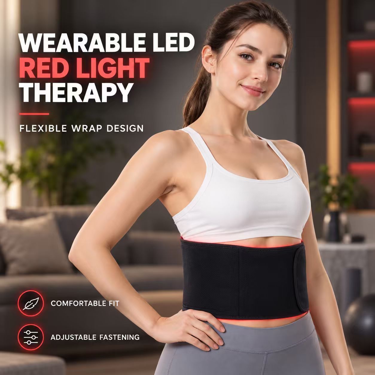 Red Light Therapy Belt Manufacturer | AIMEKO Flexible Wearable LED Waist Belt