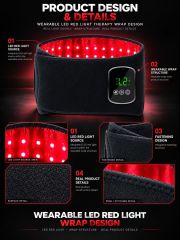 Red Light Therapy Belt Manufacturer | AIMEKO Flexible Wearable LED Waist Belt