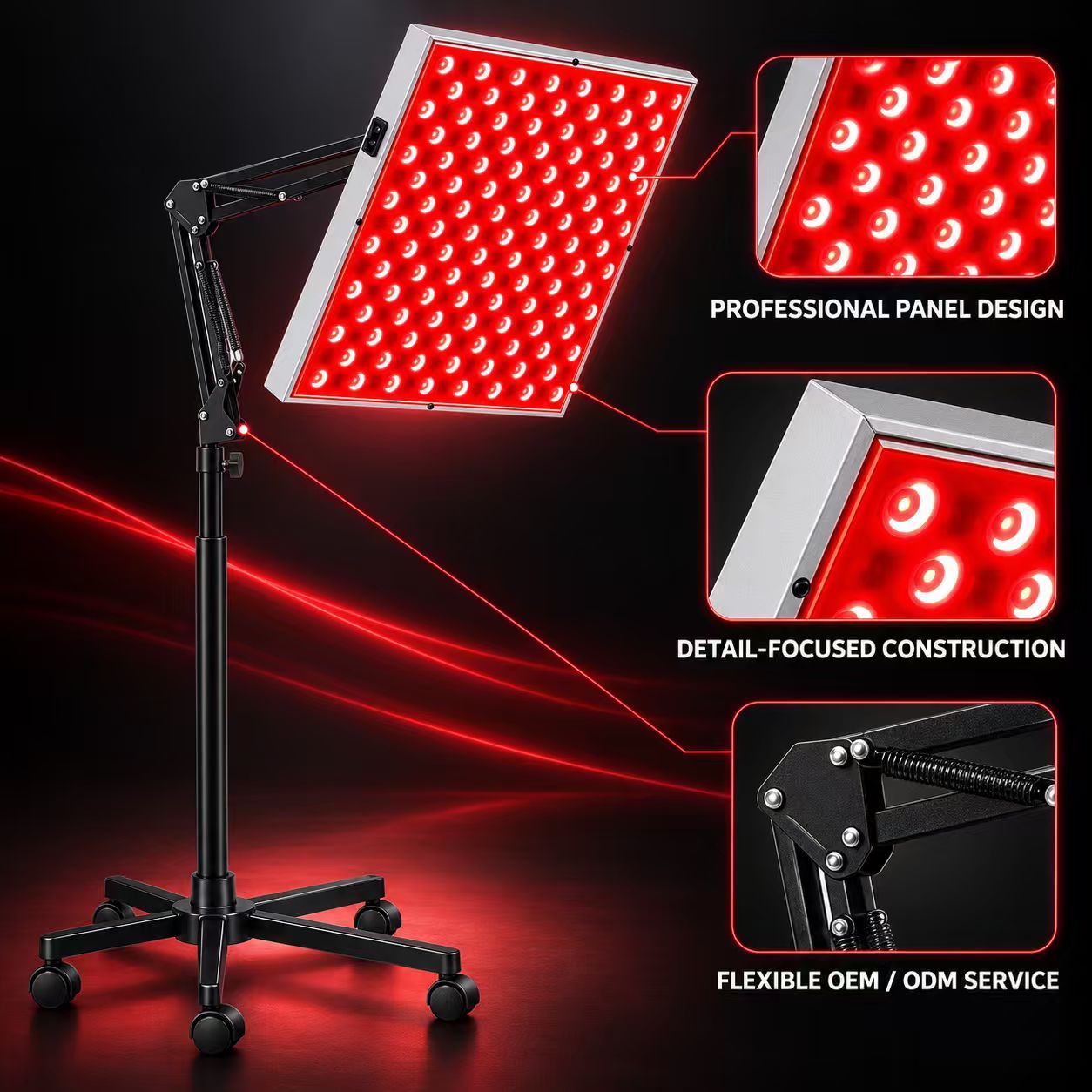 LED Red Light Beauty Panel Manufacturer | AIMEKO Professional Beauty Light Panel