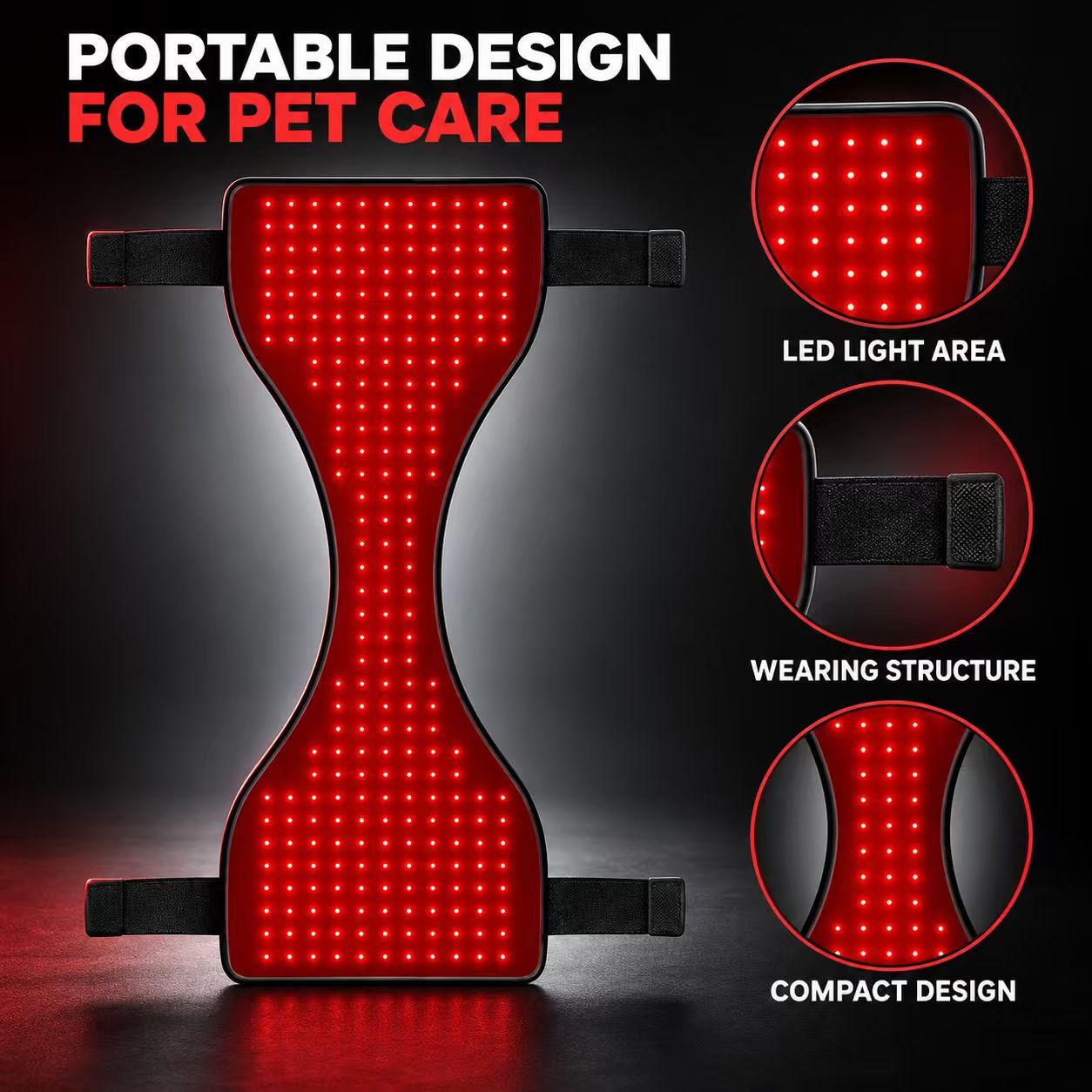 Portable Equine Red Light Therapy Device Manufacturer | AIMEKO Wearable Horse Care Solution
