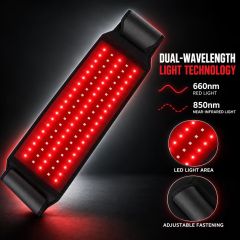 660nm + 850nm Red Light Therapy Belt Manufacturer | AIMEKO Dual-Wavelength LED Waist Belt