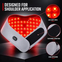 Red Light Therapy Shoulder Wrap Manufacturer | AIMEKO Wearable LED Shoulder Care Wrap