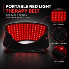 Portable Red Light Therapy Belt Manufacturer | AIMEKO Compact Wearable LED Waist Belt