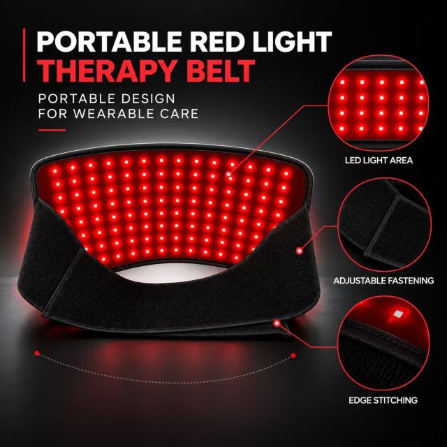 Portable Red Light Therapy Belt Manufacturer | AIMEKO Compact Wearable LED Waist Belt