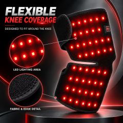 Red Light Therapy Knee Wrap Manufacturer | AIMEKO Wearable LED Knee Care Wrap