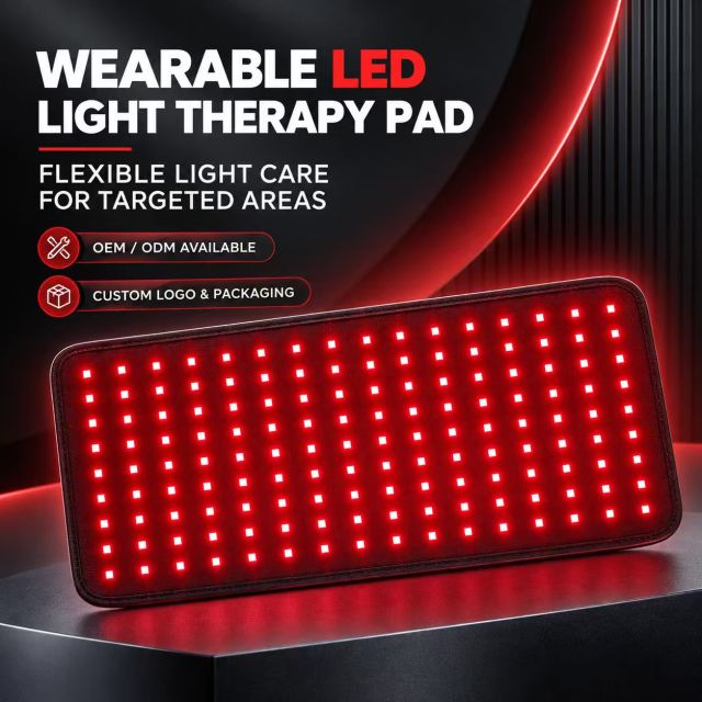 Wearable LED Red Light Therapy Pad Manufacturer | AIMEKO Flexible Red Light Care Device