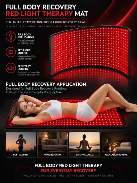 Full Body Red Light Therapy Mat Manufacturer | AIMEKO LED Recovery & Wellness Mat