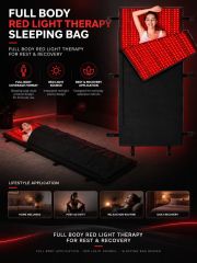Full Body Red Light Therapy Sleeping Bag Manufacturer | AIMEKO Enclosed LED Wellness Solution