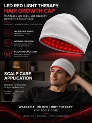LED Red Light Therapy Hair Growth Cap Manufacturer | AIMEKO Wearable Scalp Care Cap