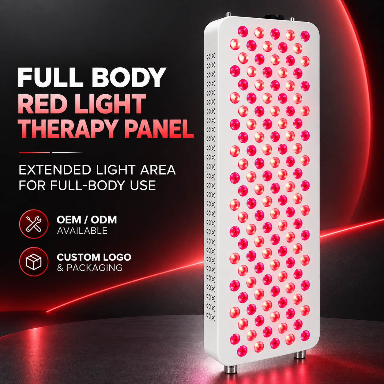 Full Body Red Light Therapy Panel Manufacturer | AIMEKO Extended LED Photobiomodulation Panel