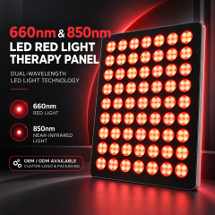 660nm + 850nm Red Light Therapy Panel Manufacturer | AIMEKO Dual-Wavelength LED Panel