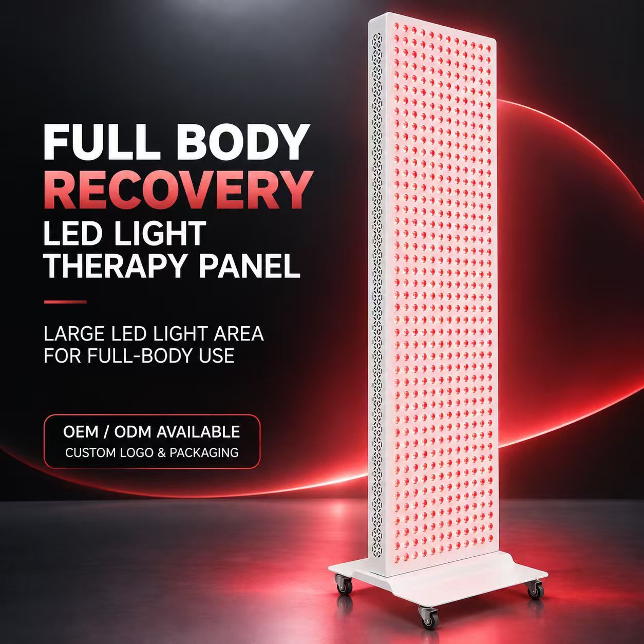 Full Body Red Light Therapy Panel Manufacturer | AIMEKO Mobile LED Recovery Panel