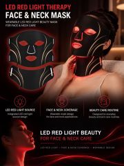 LED Face & Neck Light Therapy Mask Manufacturer | AIMEKO Red Light Beauty Mask  中文：