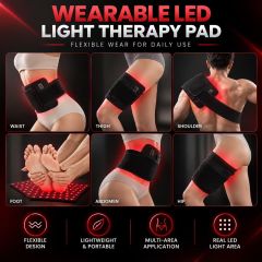 Wearable LED Red Light Therapy Pad Manufacturer | AIMEKO Flexible Red Light Care Device