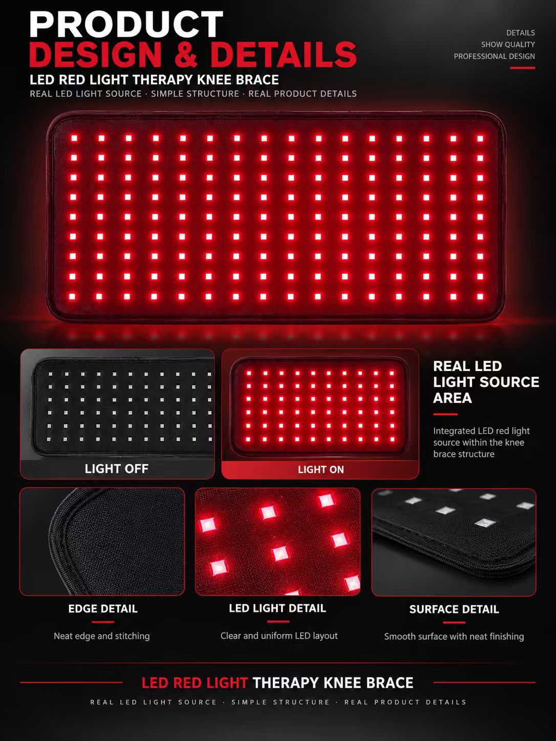 Wearable LED Red Light Therapy Pad Manufacturer | AIMEKO Flexible Red Light Care Device