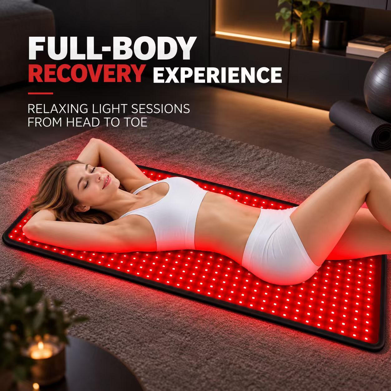 Full Body Red Light Therapy Mat Manufacturer | AIMEKO LED Recovery & Wellness Mat