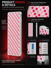 Full Body Red Light Therapy Large Panel Manufacturer | AIMEKO Large-Format LED Photobiomodulation Panel
