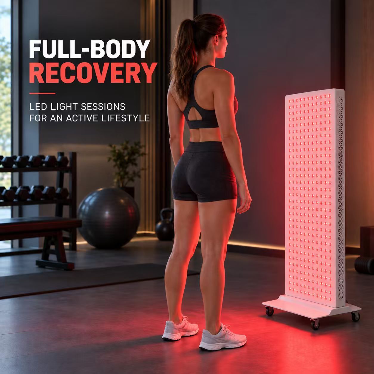 Full Body Red Light Therapy Panel Manufacturer | AIMEKO Mobile LED Recovery Panel