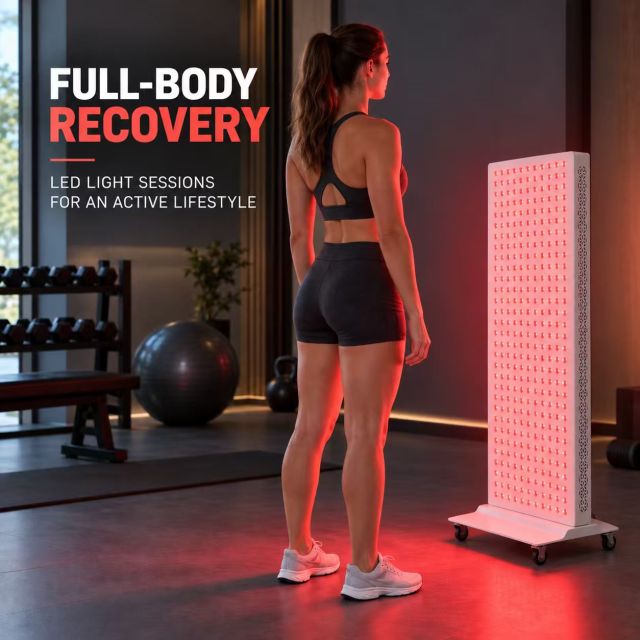 Full Body Red Light Therapy Panel Manufacturer | AIMEKO Mobile LED Recovery Panel