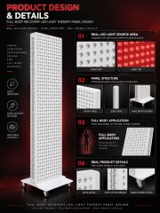 Full Body Red Light Therapy Panel Manufacturer | AIMEKO Mobile LED Recovery Panel