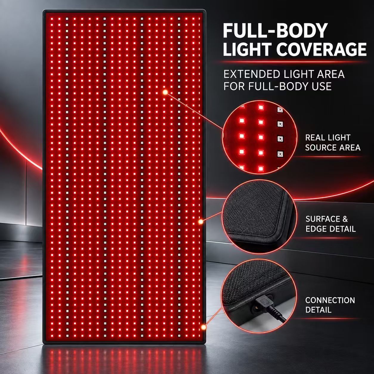 Full Body Red Light Therapy Mat Manufacturer | AIMEKO Wide-Area LED Wellness Mat