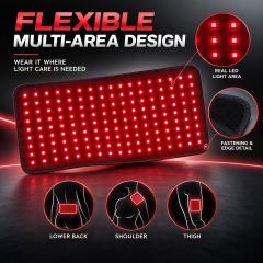 Wearable LED Red Light Therapy Pad Manufacturer | AIMEKO Flexible Red Light Care Device