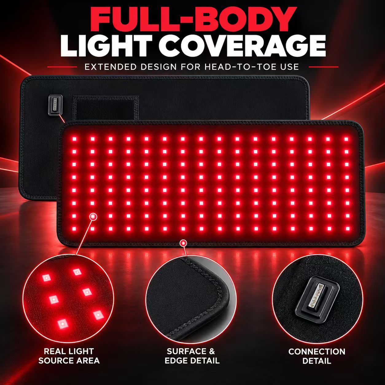 Full Body Red Light Therapy Mat Manufacturer | AIMEKO LED Recovery & Wellness Mat