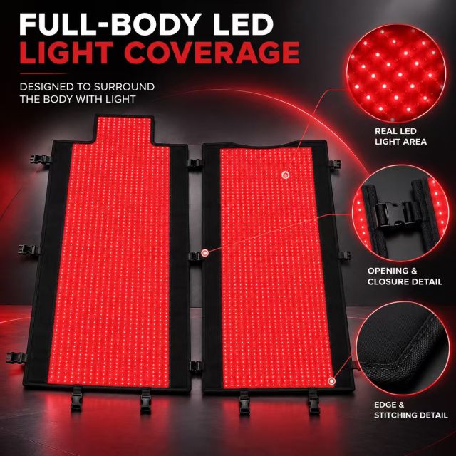 Full Body Red Light Therapy Sleeping Bag Manufacturer | AIMEKO Two-Section LED Wellness Design